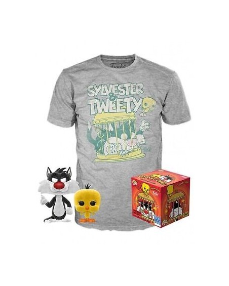 Tee Box Looney Tunes - Sylvester & Tweety - S