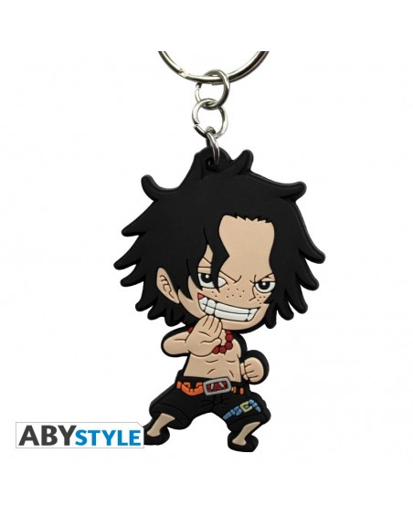ONE PIECE - Keychain PVC Ace SD
