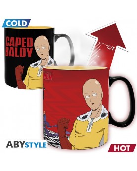 One Punch Man - Mug Heat Change - 460 ml - Saitama & Garou