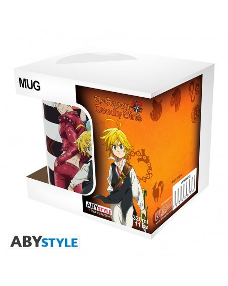 THE SEVEN DEADLY SINS - Mug - 320 ml - Meliodas,Ban,King