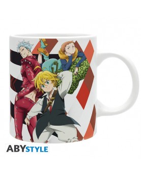 THE SEVEN DEADLY SINS - Mug - 320 ml - Meliodas,Ban,King