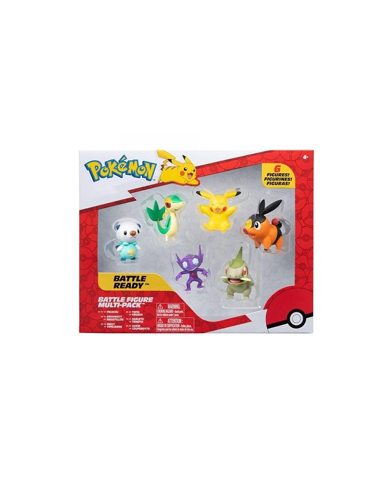Pokemon Battle Figure Multi-Pack Battle Ready 6pz 5cm