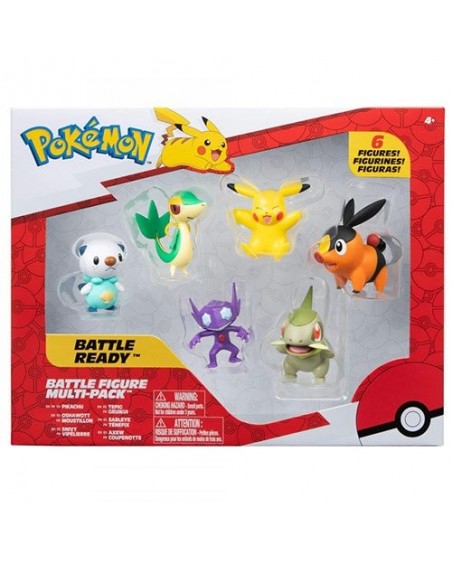 Pokemon Battle Figure Multi-Pack Battle Ready 6pz 5cm