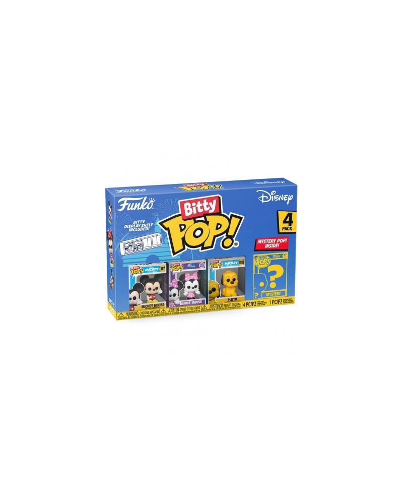 Funko Bitty - 4 Pack Disney Mickey- Minnie- Pluto