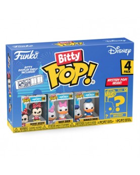 Funko Bitty - 4 Pack Disney Minnie- Daisy- Donald