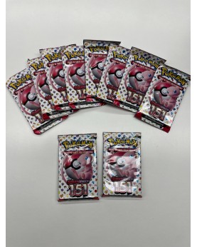 10x Pokemon S&V 151 Bustina Singola - ITA