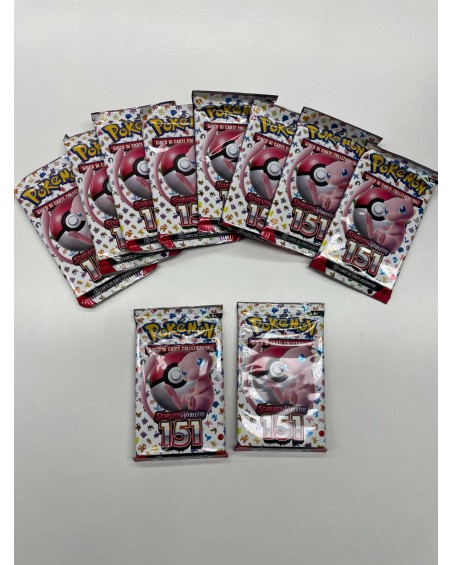 10x Pokemon S&V 151 Bustina Singola - ITA