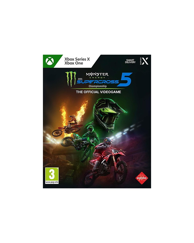 Monster Energy Supercross 5 (XBOX SERIES X / XBOX ONE)