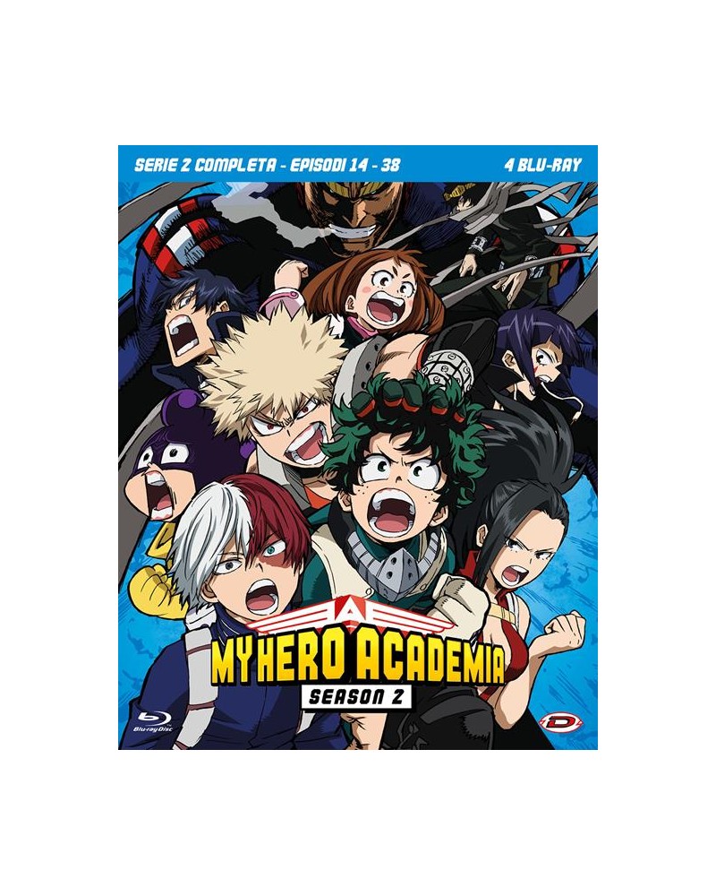 My Hero Academia. Stagione 2. The Complete Series (Eps. 14-38) (4 Blu-ray)