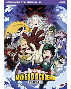 My Hero Academia - Stagione 04 The Complete Series (Ep 64-88+2 Oav-4 Dvd)