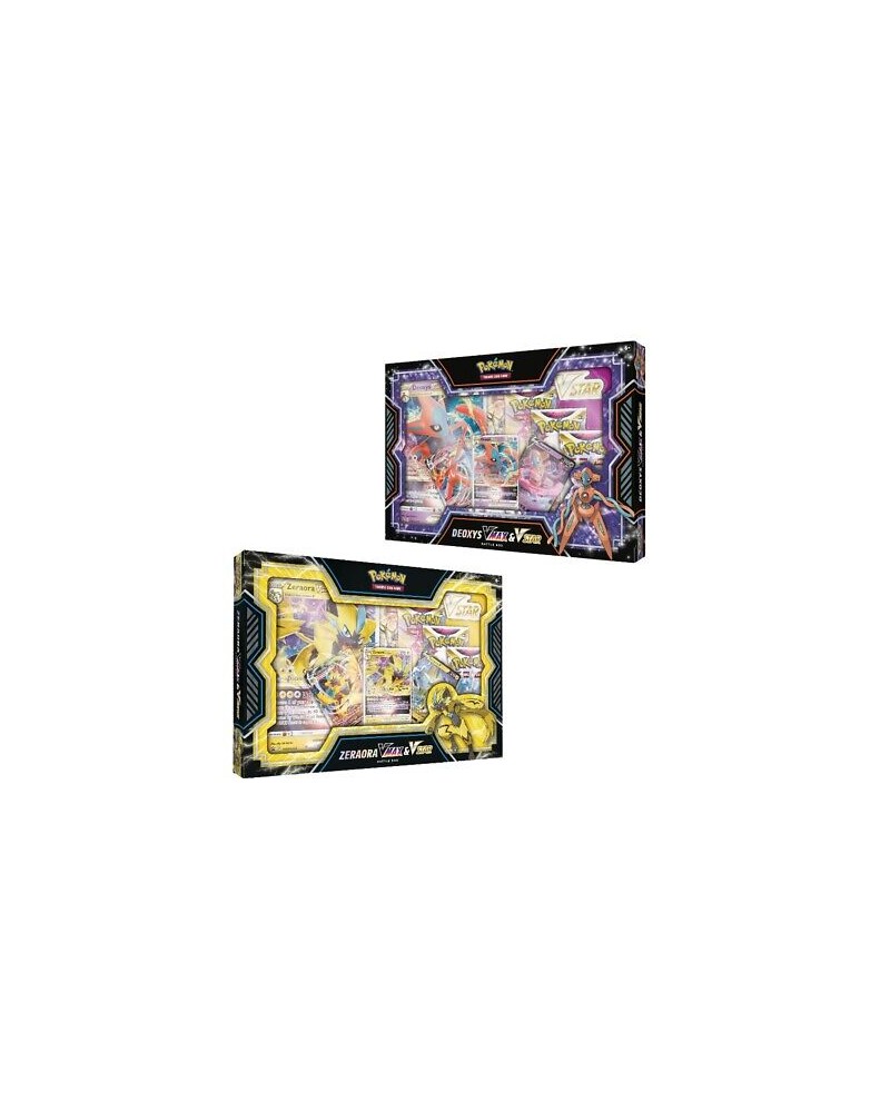 PROMO 2 SET: Pokemon Collezione Zeraora V-Max e Deoxys V-Max