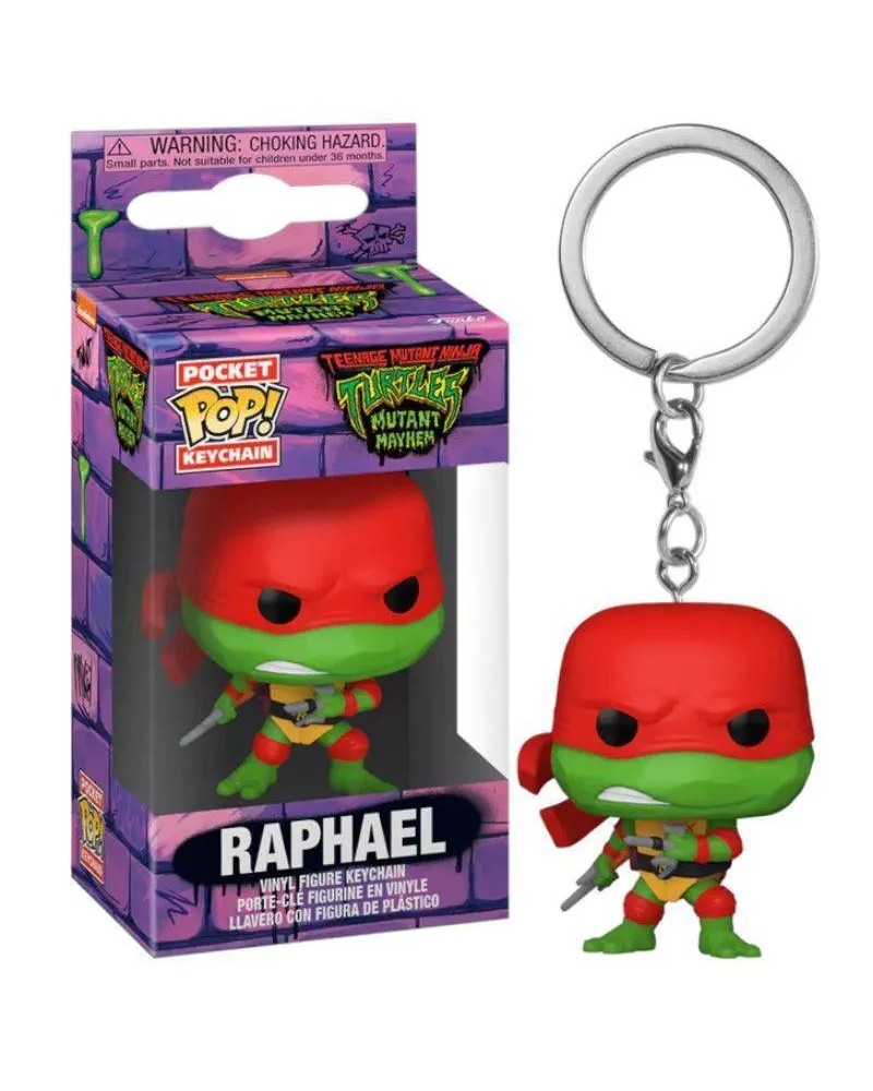 Tartarughe Ninja - Raphael - Funko Pop Portachiavi