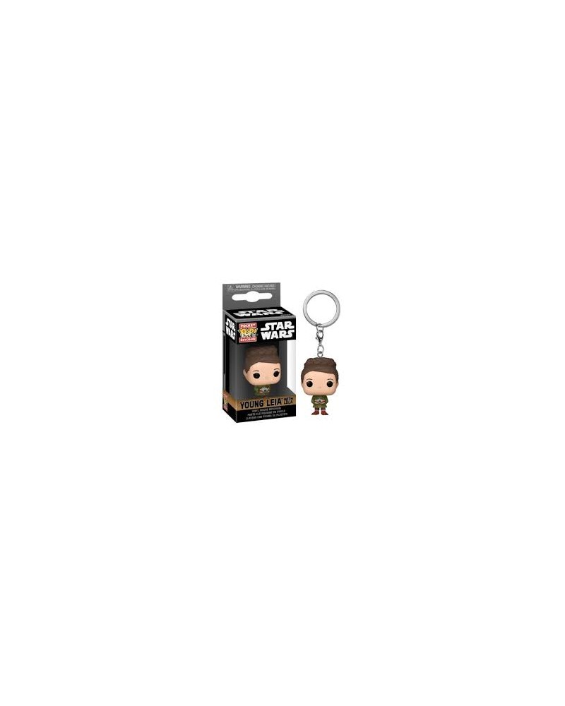 Star Wars - Young Leia - Funko Pop Portachiavi