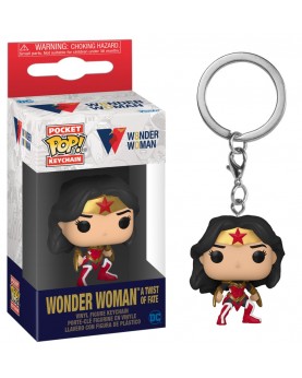 Wonder Woman 80th Anniversary - A Twist Of Fate - Funko Pop Portachiavi