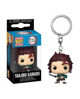 Demon Slayer - Tanjiro Kamado - Funko Pop Portachiavi