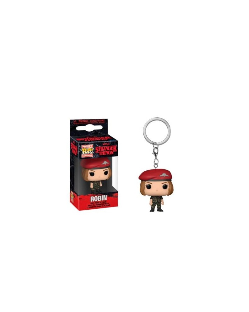 Stranger Things - Robin - Funko Pop Portachiavi