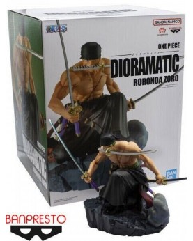 ONE PIECE BANPRESTO DIORAMATIC RORONOA ZORO 15 cm