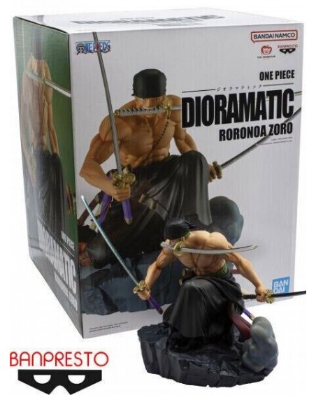 ONE PIECE BANPRESTO DIORAMATIC RORONOA ZORO 15 cm