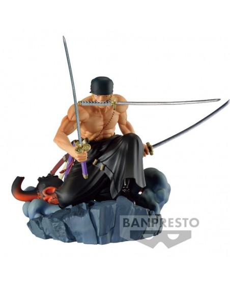 ONE PIECE BANPRESTO DIORAMATIC RORONOA ZORO 15 cm