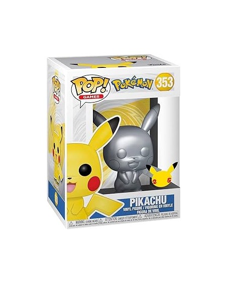 Pokemon - 353 Pikachu Argento - Special Edition