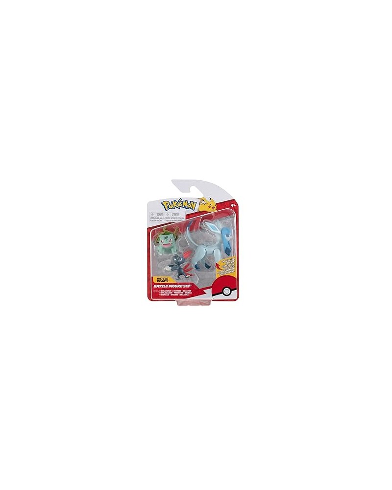 Pokémon: Battle Figure - Bulbasaur, Sneasel & Glaceon Mini Figure
