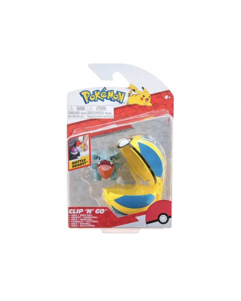 Pokémon: Clip 'N 'Go: Gible & Quick Ball
