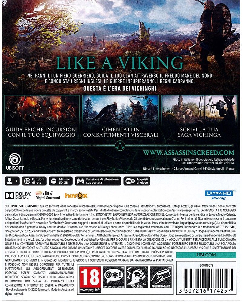 Assassin's Creed Valhalla (PS5)