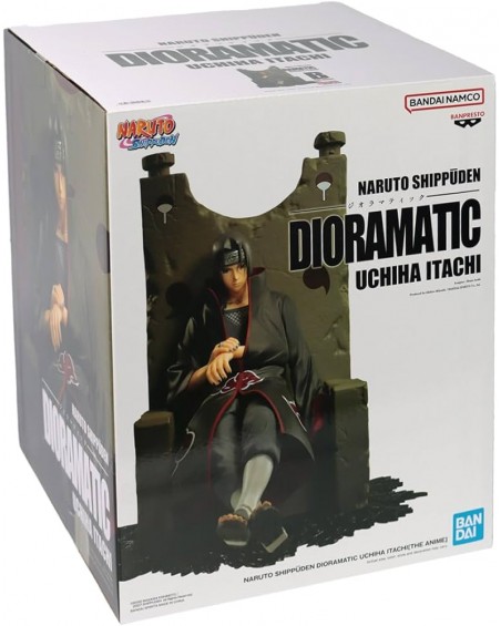 Naruto Shippuden Dioramatic: Uchiha Itachi - The Anime Figura 17cm Banpresto