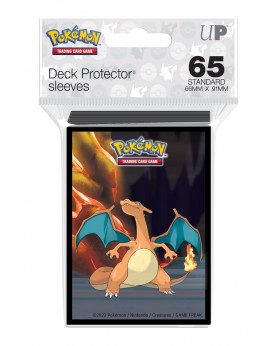Ultrapro sleeves - Schorching Summit Charizard - 65 Bustine