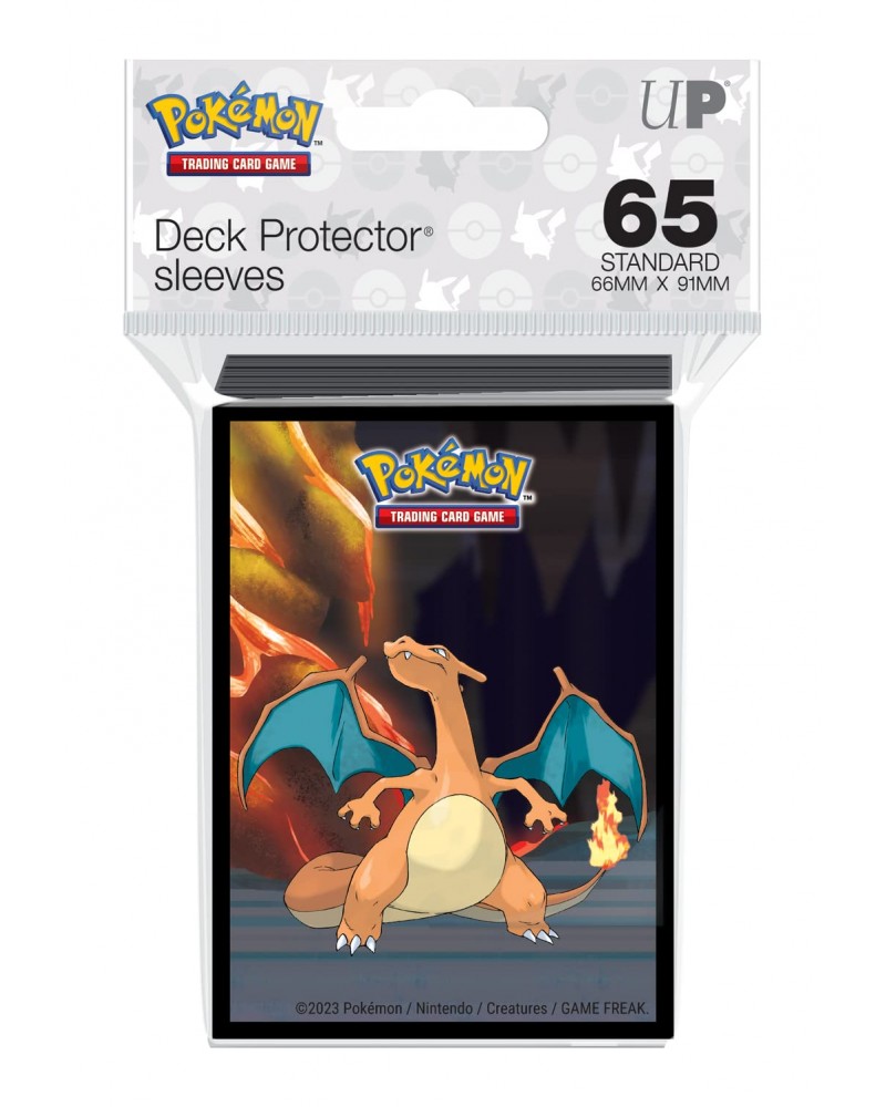 Ultrapro sleeves - Schorching Summit Charizard - 65 Bustine