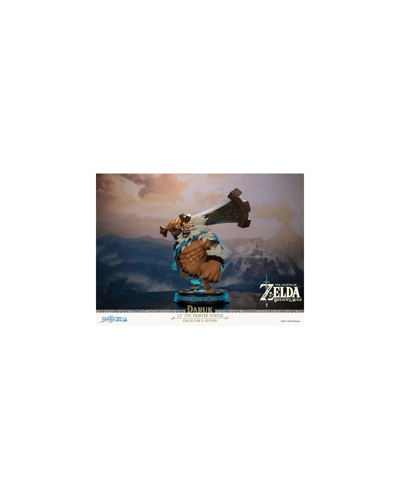 Nintendo: First 4 Figures - The Legend Of Zelda - Breath Of The Wild - Daruk Pvc Statue Collector'S Edition