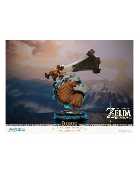 Nintendo: First 4 Figures - The Legend Of Zelda - Breath Of The Wild - Daruk Pvc Statue Collector'S Edition