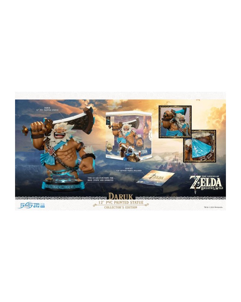 Nintendo: First 4 Figures - The Legend Of Zelda - Breath Of The Wild - Daruk Pvc Statue Collector'S Edition