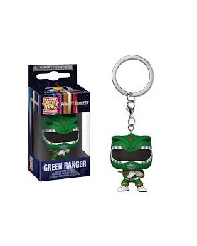Power Rangers - Green Ranger - Funko Pop Portachiavi