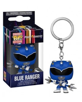 Power Rangers - Blue Ranger - Funko Pop Portachiavi