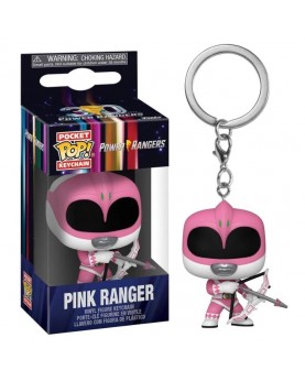 Power Rangers - Pink Ranger - Funko Pop Portachiavi