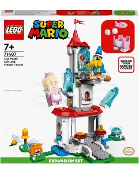 Lego Super Mario Costume di Peach gatto e Torre ghiacciata - 71407