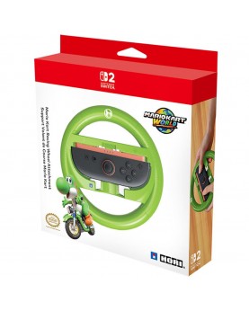 Nintendo Switch 2 - Volante JoyCon Mario Kart Racing Wheel Attachment Yoshi