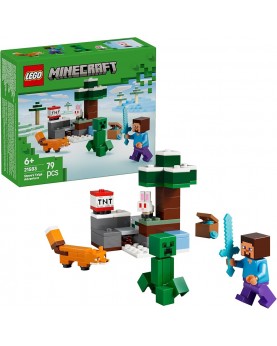 Lego Minecraft Avventura di Steve nella taiga - 21583