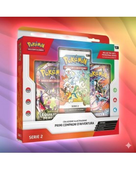 POKEMON - Collezione Illustrazione Primi Compagni di Avventura Serie 2 - ITA