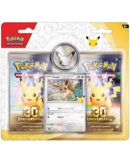 Pokemon 30Th - Blister 2 Bustine IT
