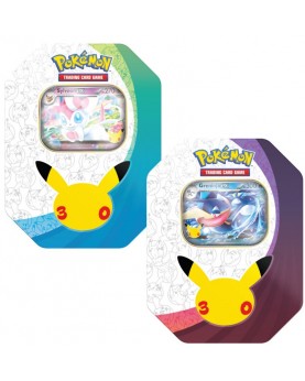 Pokemon 30Th - Tin da Collezione Sylveon-ex e Greninja-ex - IT