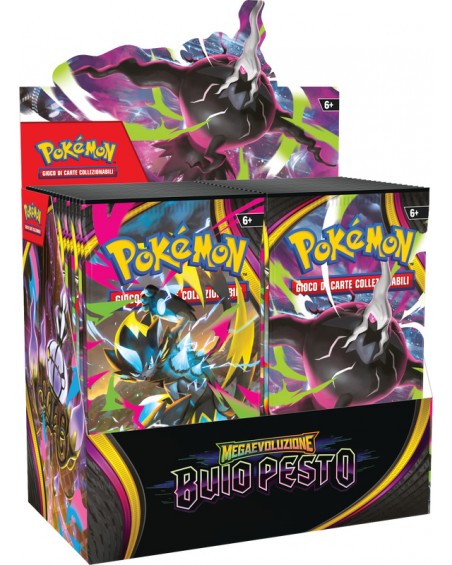 Pokemon MegaEvo - Buio Pesto Display Box 36 Bustine ITA