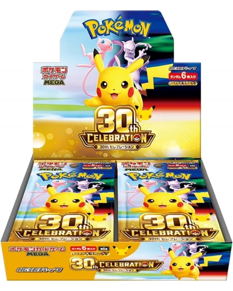 POKEMON 30th Anniversary Celebration- Booster Box JAP