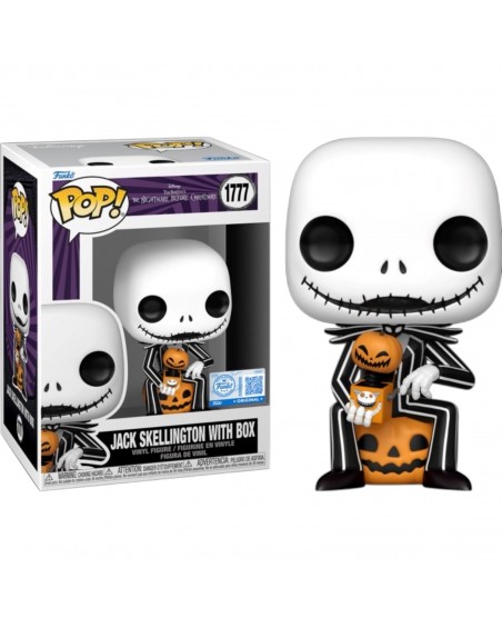 The Nightmare Before Christmas - 1777 Jack Skellington With Box (Exclusive)