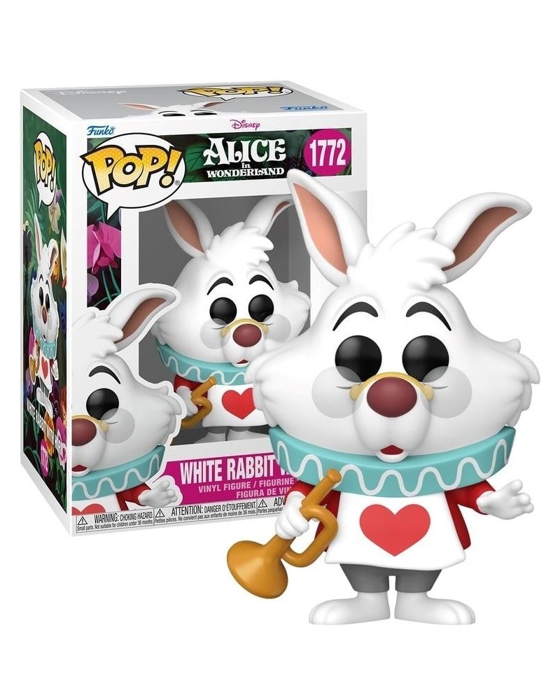 Alice In Wonderland - 1772 White Rabbit With Horn