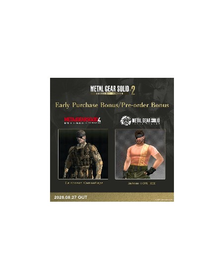 Metal Gear Solid: Master Collection Volume 2 – Day One Edition - Switch 2