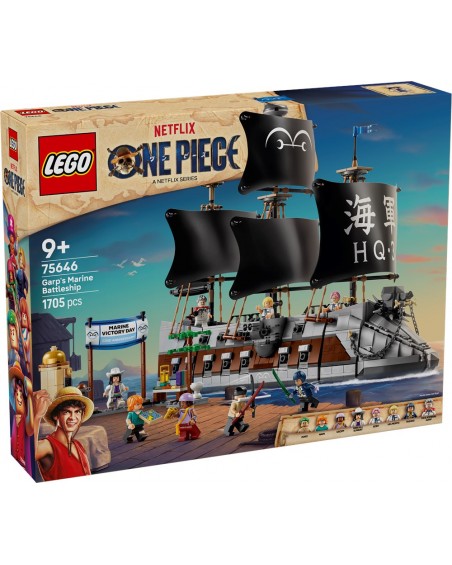 LEGO ONE PIECE - La nave da guerra di Garp 75646