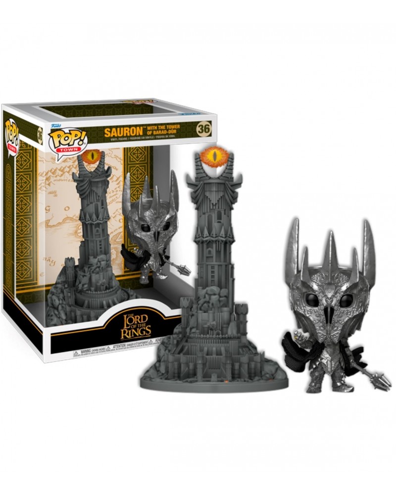 The Lord Of The Rings - 36 Sauron With The Tower Of Barad-Dur (Glow In The Dark)