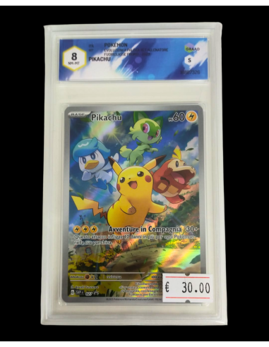 Pokemon Graad 8 Pikachu 027